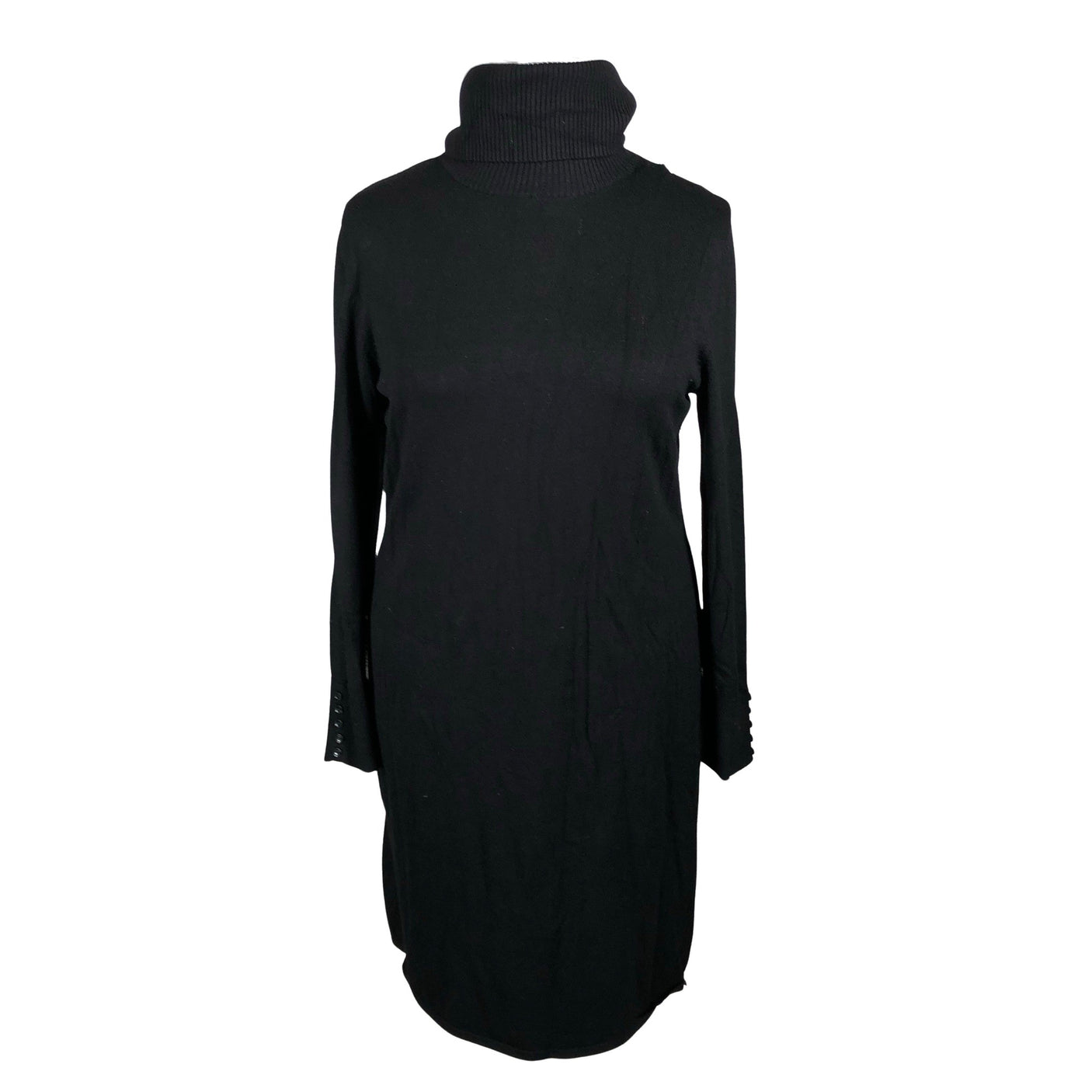 Unisex s.Oliver - Kootud kleit, suurus 44 - Must (1)