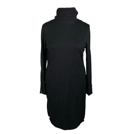 Unisex s.Oliver - Kootud kleit, suurus 44 - Must ()