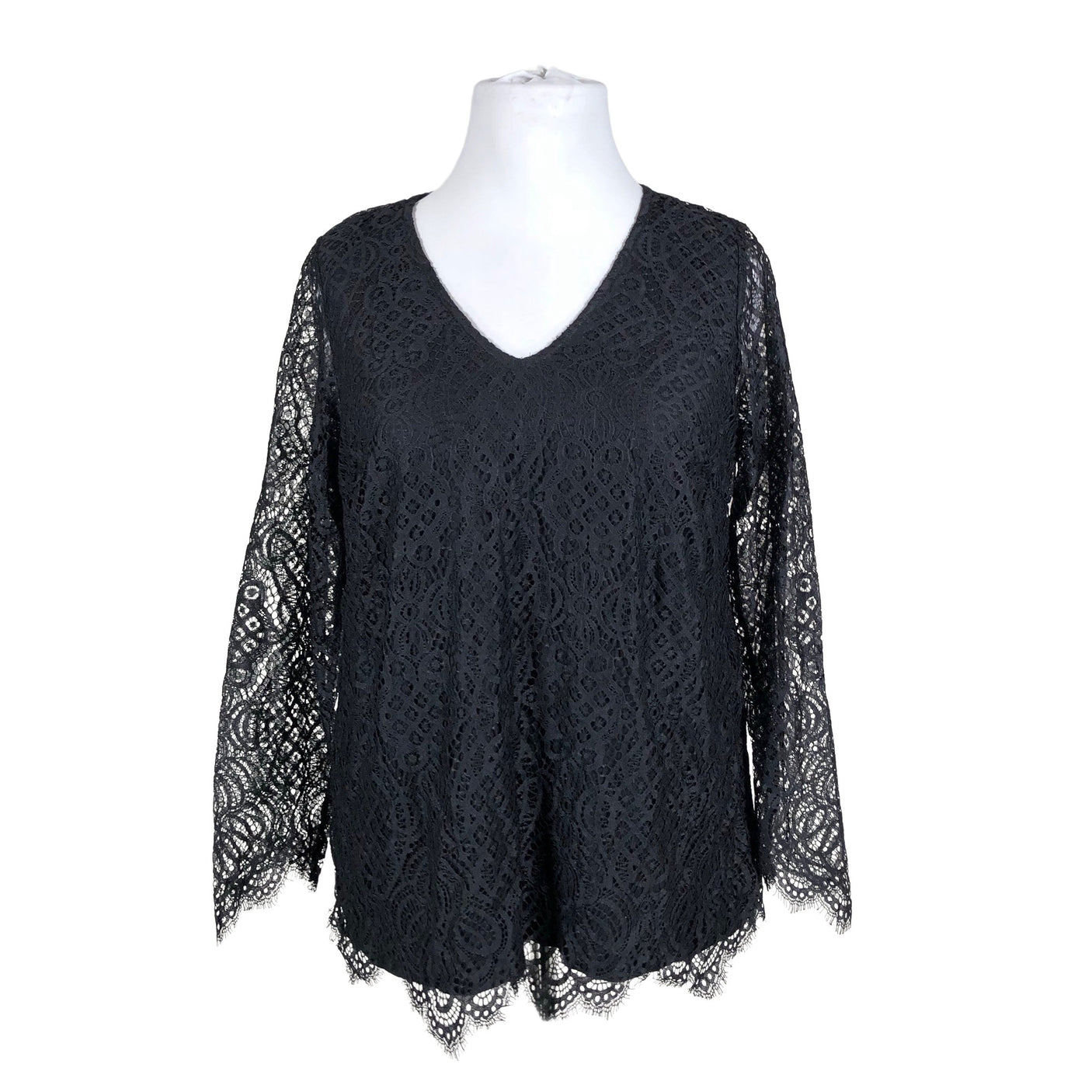 Unisex Zizzi - Pidulik pluus, suurus 42 - Must (1)