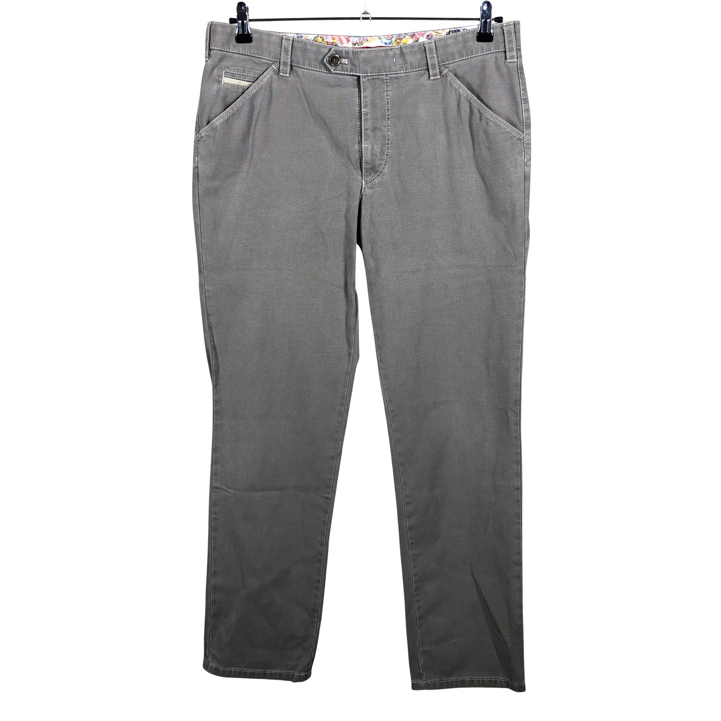 Unisex Meyer - Chino-püksid, suurus L - Hall (1)