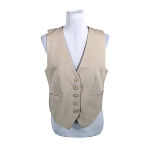 Unisex Kaffe - Vest, suurus 38 - Beige (1)