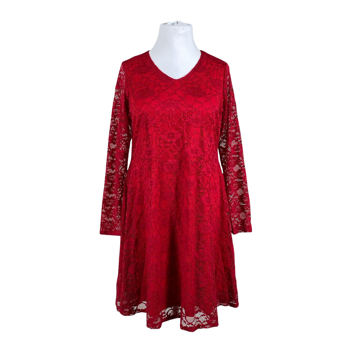 Unisex Zhenzi - Pidulik kleit, suurus 48 - Punane (1)