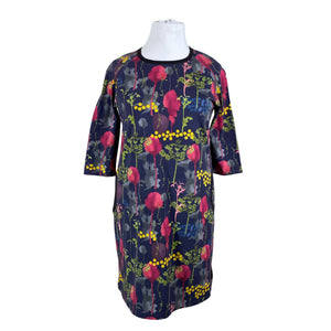 Unisex Ehta - Trikotaažist kleit, suurus 44 - Sinine (1)