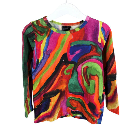 Unisex Vimma - Trikotaažist pluus, suurus 104 - 110 - Roosa ()
