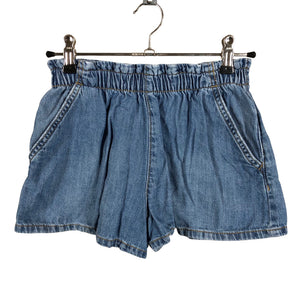 Unisex Lindex - Teksast lühikesed püksid, suurus 122 - 128 - Sinine (1)