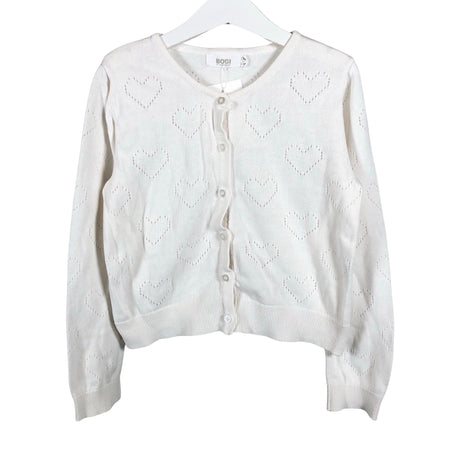 Unisex Lindex - Kardigan, suurus 128 - 134 - Looduslik valge ()
