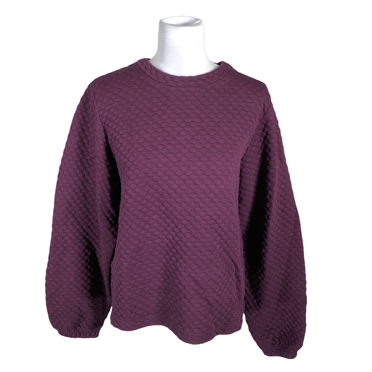 Unisex NOSH - Dressikangast pluus, suurus 38 - Veinipunane (1)