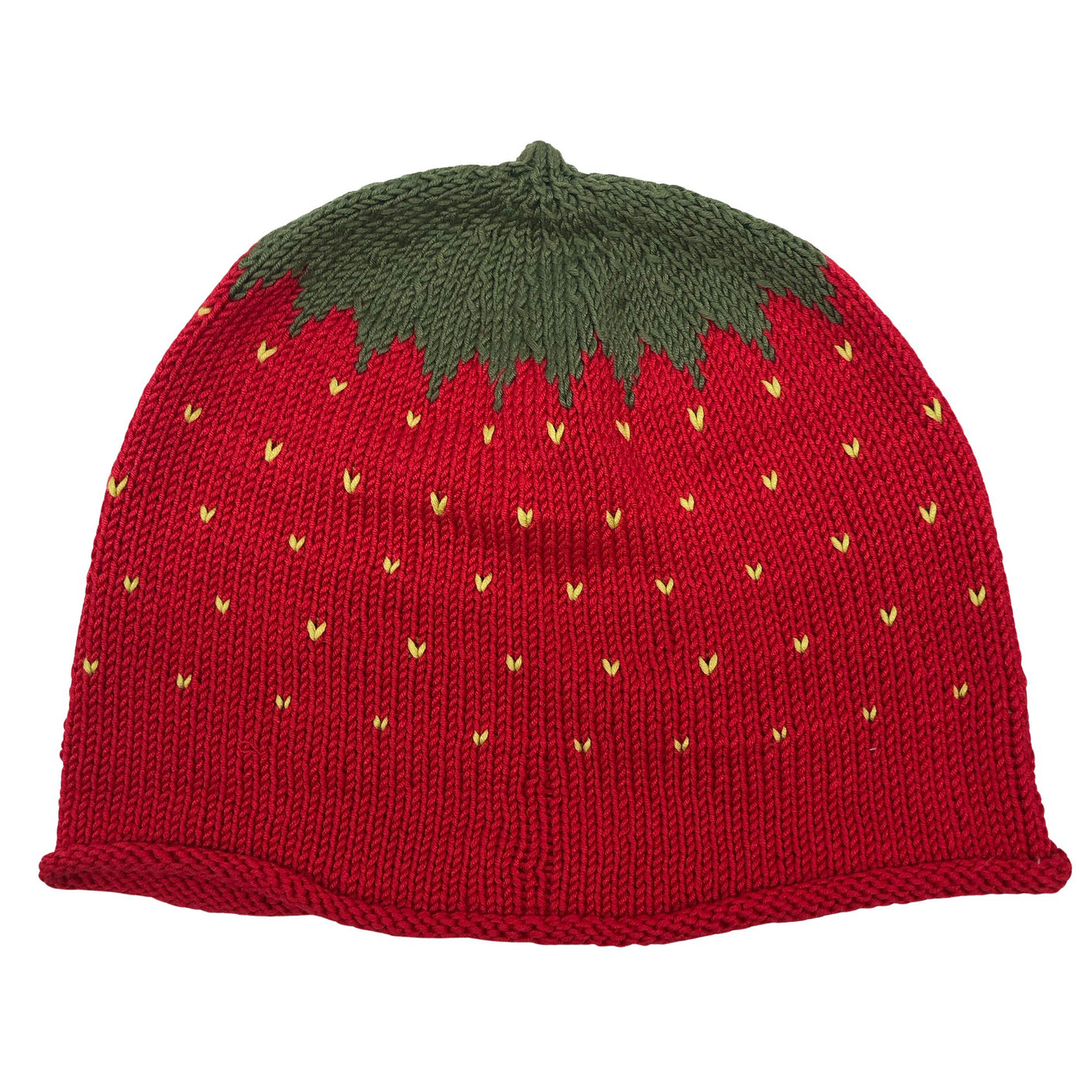 Unisex Handmade - Õhuke müts, suurus 56 - 58 cm - Punane (1)
