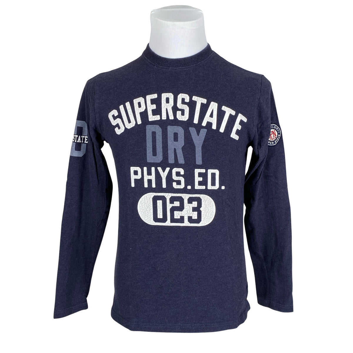 Unisex Superdry - Trikotaažist pluus, suurus M - Sinine (1)