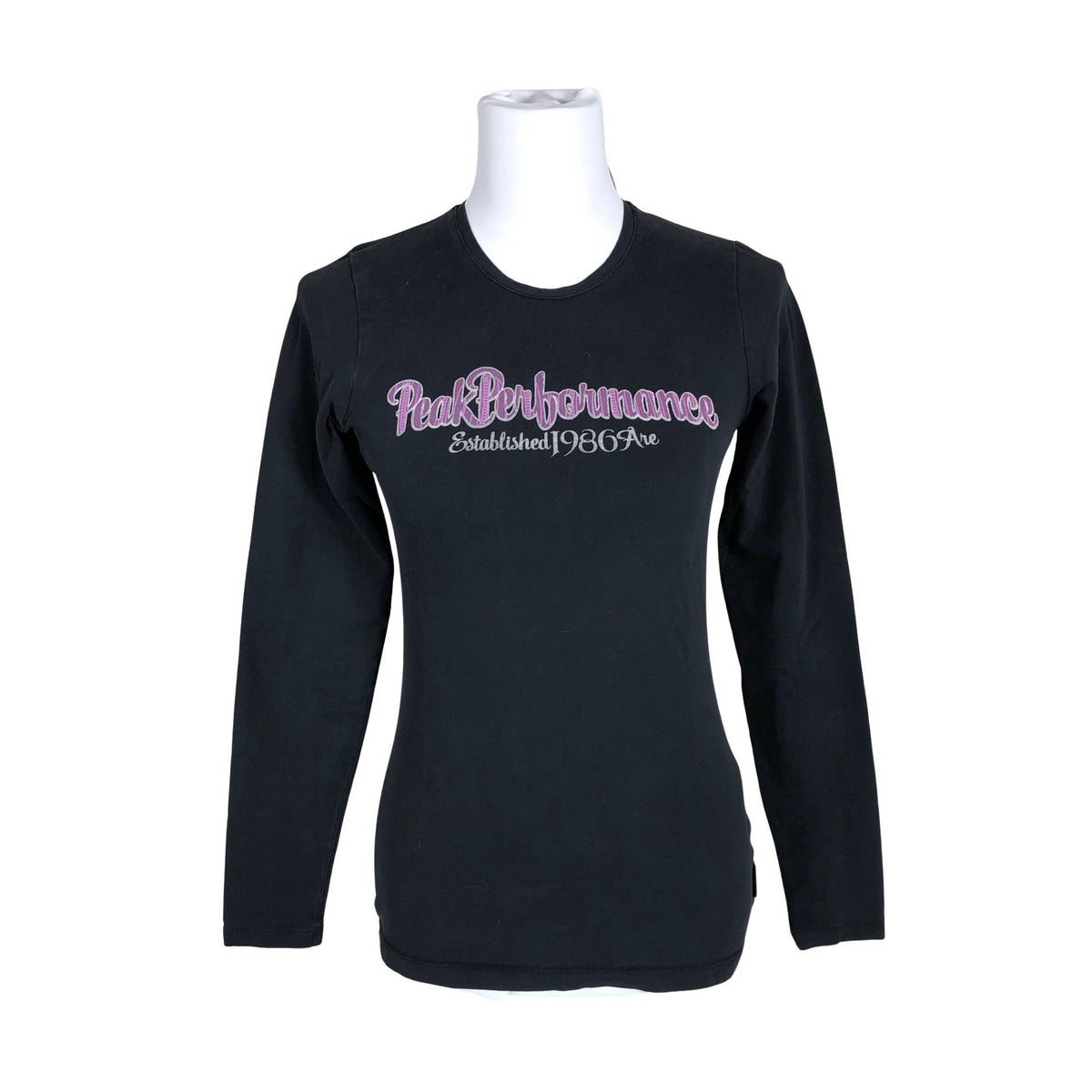 Unisex Peak Performance - Trikotaažist pluus, suurus 36 - Must (1)