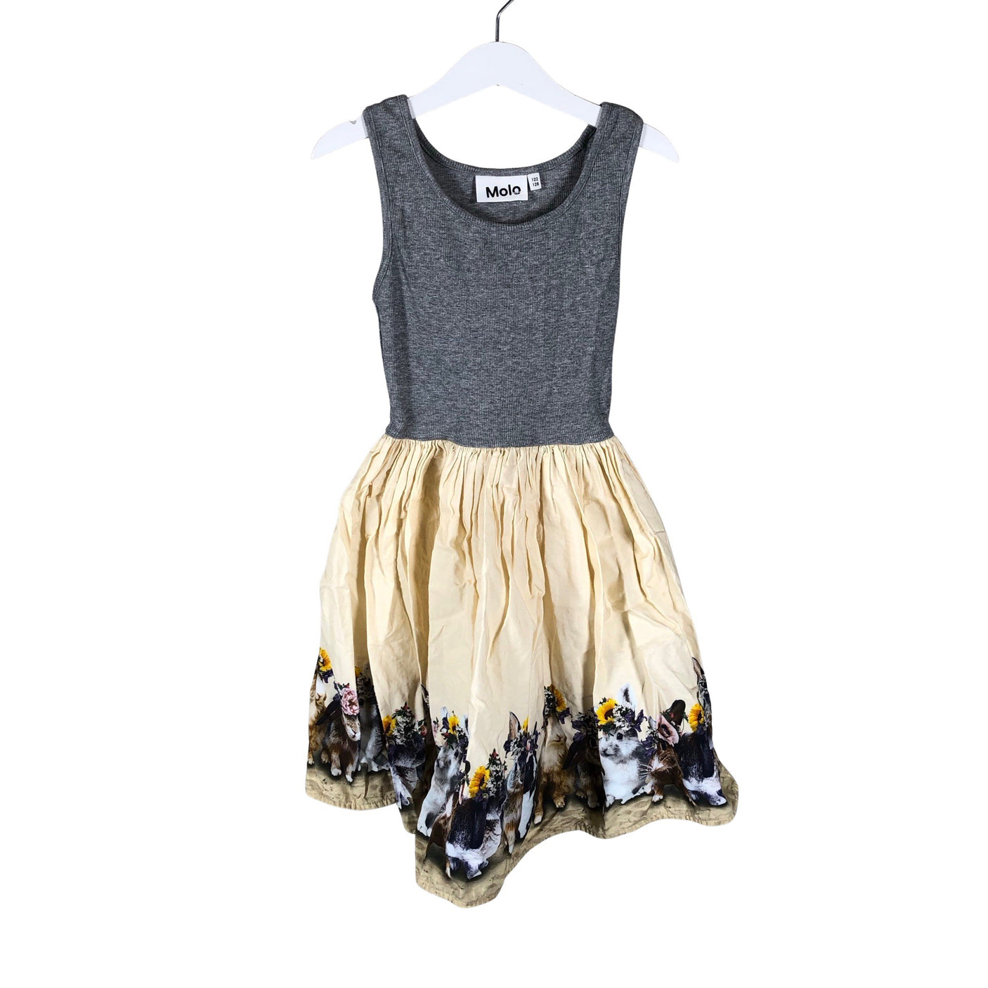 Unisex Molo Kids - Mitteveniv kleit, suurus 122 - 128 - Kollane (1)