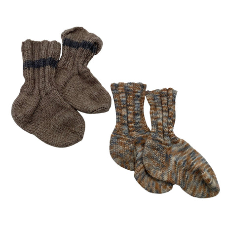 Unisex Handmade - Villased sokid, suurus 26 - Pruun ()