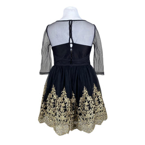 Unisex Chi Chi London - Pidulik kleit, suurus 42 - Must (2)