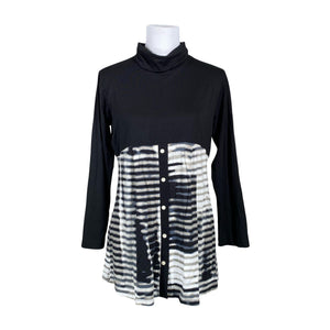 Unisex Voglia - Trikotaažist tuunika, suurus 40 - Must (1)