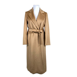 Unisex Max&Co - Villane mantel, suurus 44 - Pruun (1)