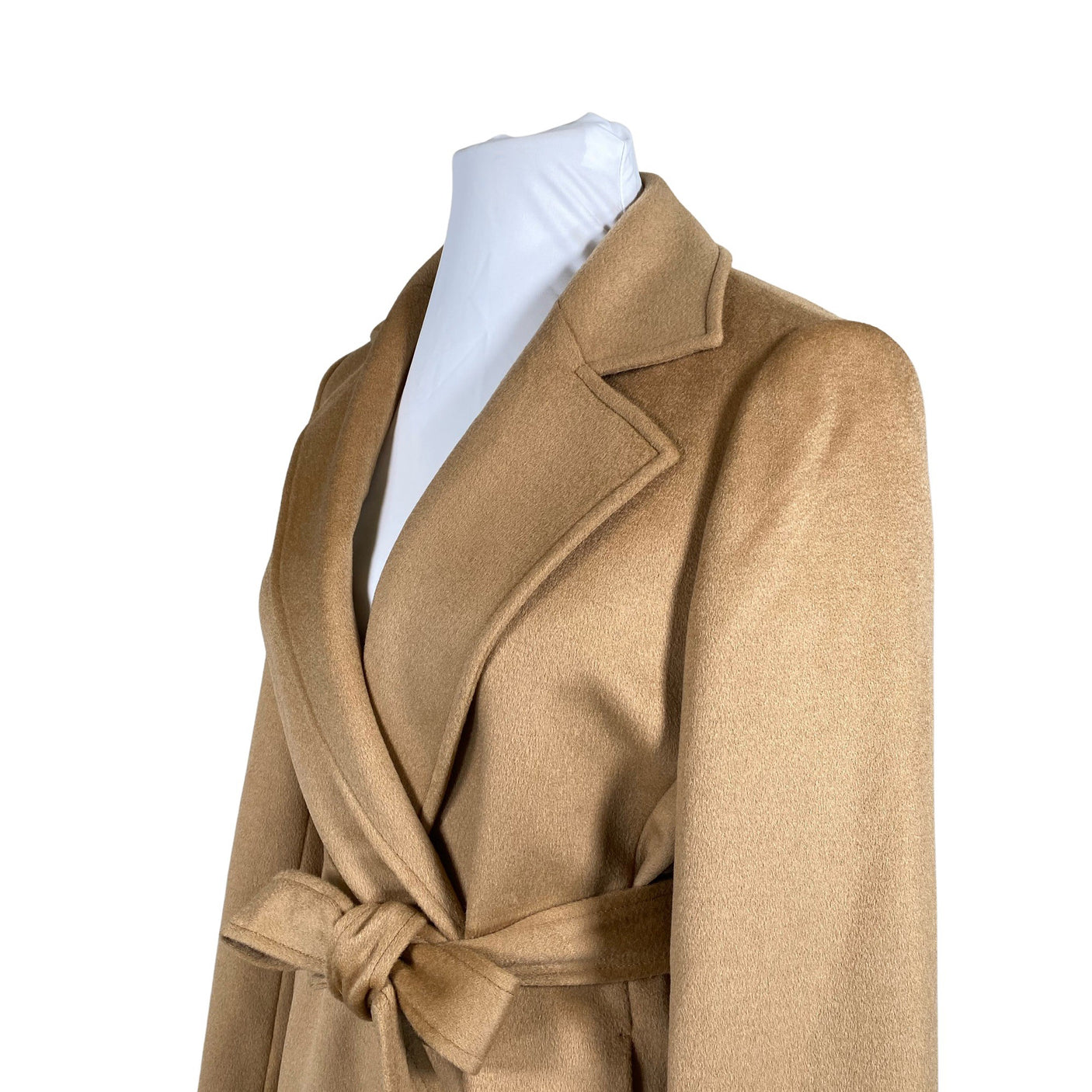 Unisex Max&Co - Villane mantel, suurus 44 - Pruun (3)
