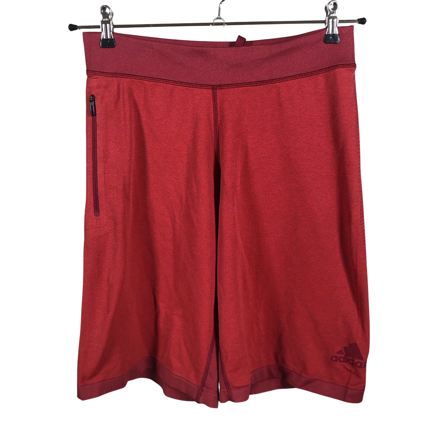 Unisex Adidas - Lühikesed spordipüksid, suurus S - Veinipunane (1)