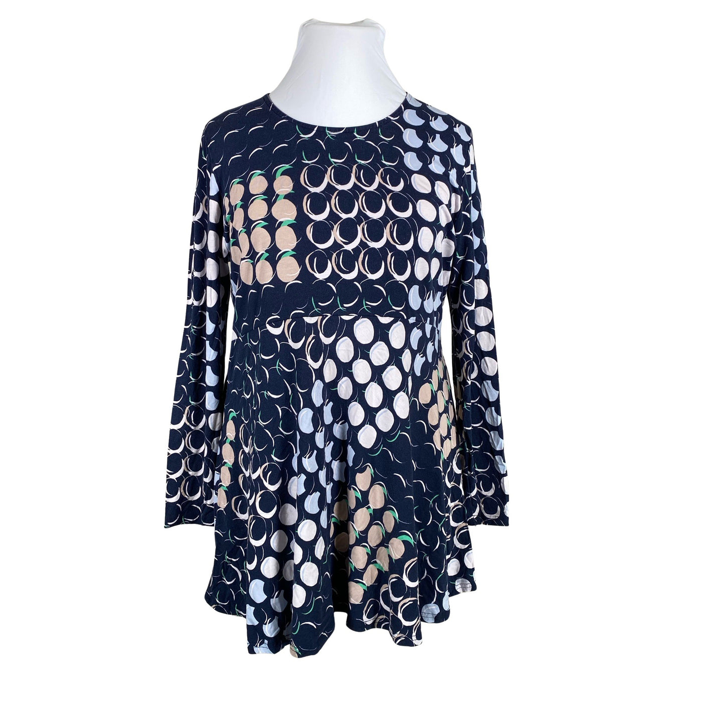 Unisex Nanso - Trikotaažist kleit, suurus 48 - Sinine (1)
