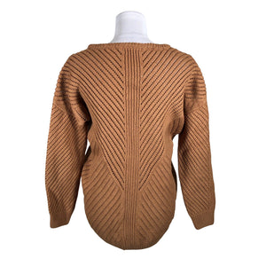 Unisex Dagmar - Kampsun, suurus 38 - Pruun (2)