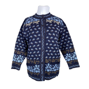 Unisex Handmade - Kardigan, suurus 44 - Sinine (1)