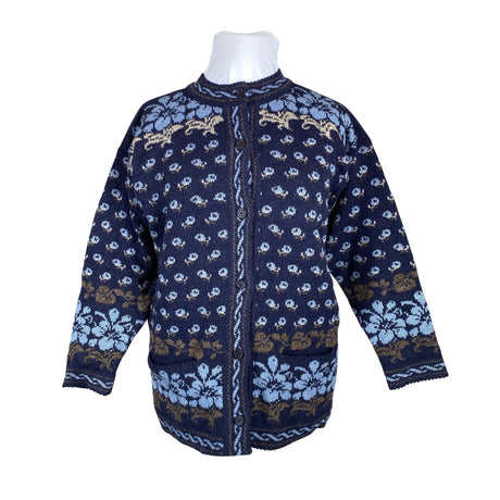 Unisex Handmade - Kardigan, suurus 44 - Sinine ()
