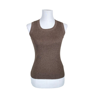 Unisex Repeat - Kootud vest, suurus 36 - Pruun (1)