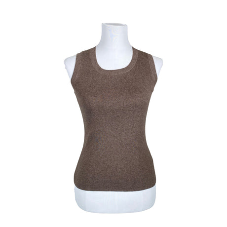 Unisex Repeat - Kootud vest, suurus 36 - Pruun ()