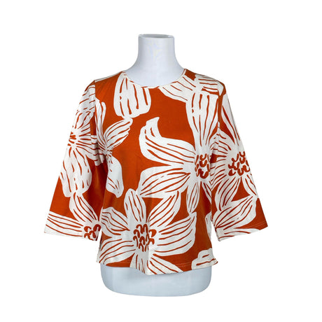 Unisex Nanso - Trikotaažist pluus, suurus 36 - Oranž ()