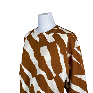 Unisex Marimekko - Dressikangast pluus, suurus 40 - Pruun (3)
