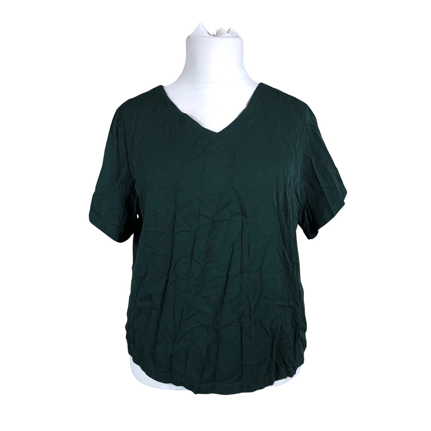 Unisex NOSH - Lühikeste käistega pluus, suurus 42 - Roheline (1)