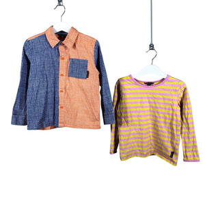 Unisex Marimekko - Triiksärk, suurus 104 - 110 - Oranž (1)