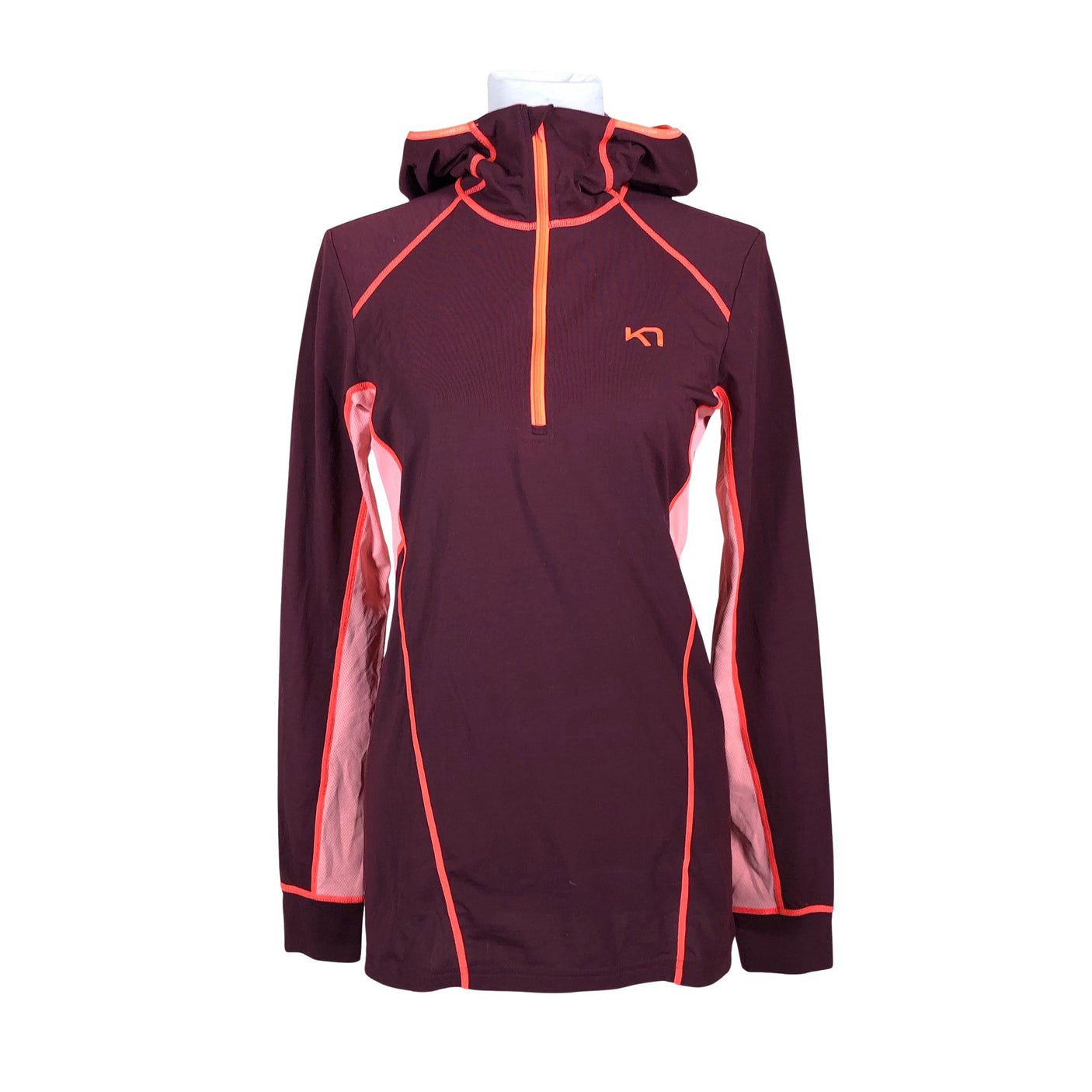 Unisex Kari Traa - Spordisärk, pikad käised, suurus 40 - Veinipunane (1)