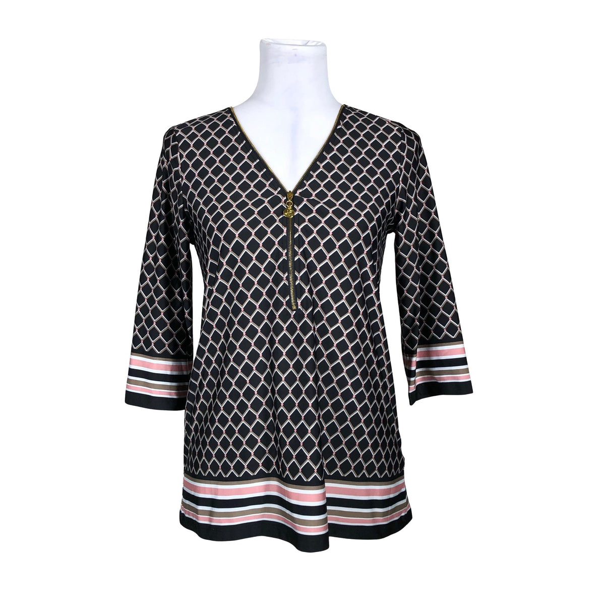 Unisex Happy Holly - Trikotaažist pluus, suurus 36 - Must (1)