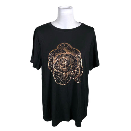 Unisex Kaffe - T-särk, suurus 40 - Must ()