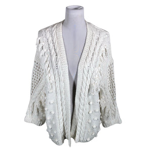Unisex Lindex - Kardigan, suurus 36 - Valge (1)