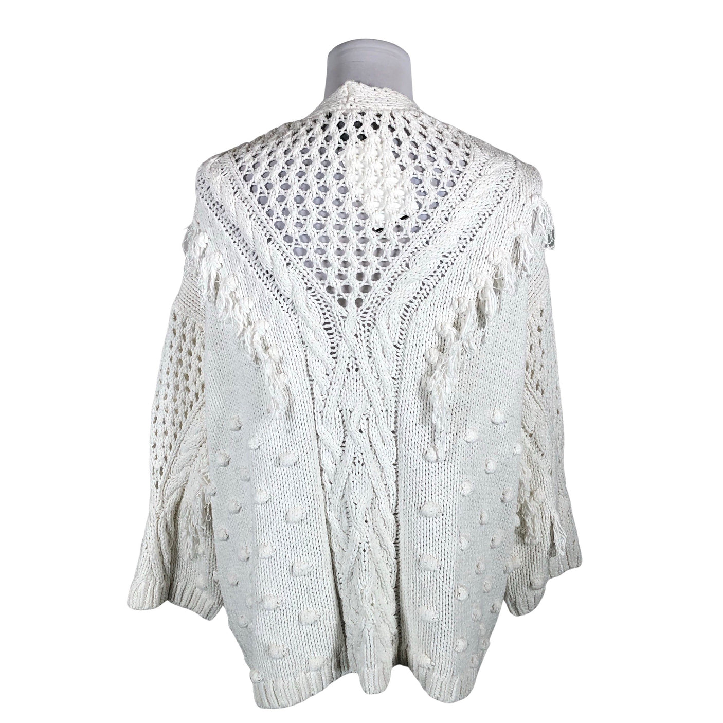 Unisex Lindex - Kardigan, suurus 36 - Valge (2)