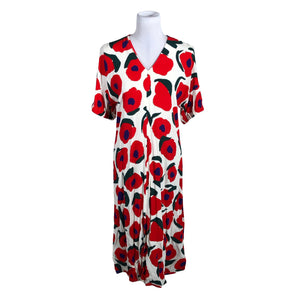 Unisex Marimekko - Õhuke kleit, suurus 36 - Punane (1)