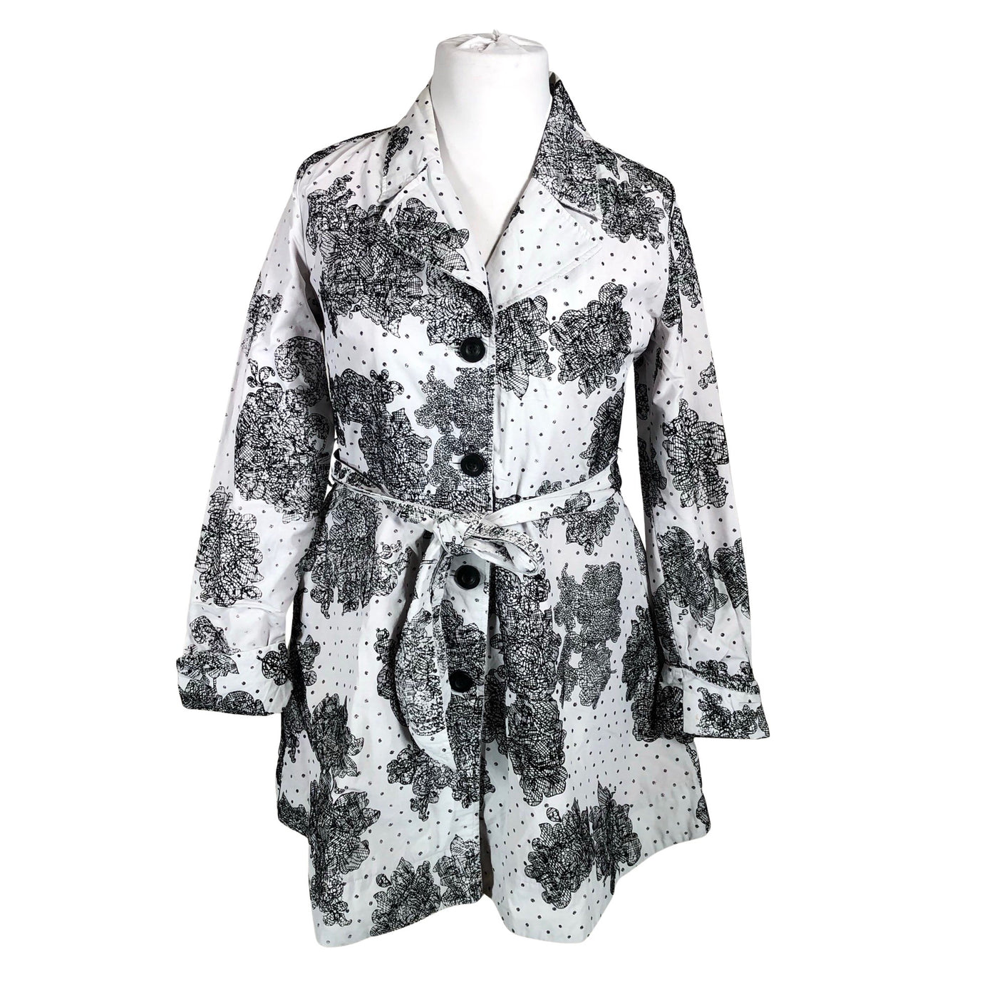 Unisex Desigual - Trentš, suurus 42 - Valge (1)