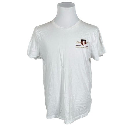Unisex Gant - T-särk, suurus L - Valge ()