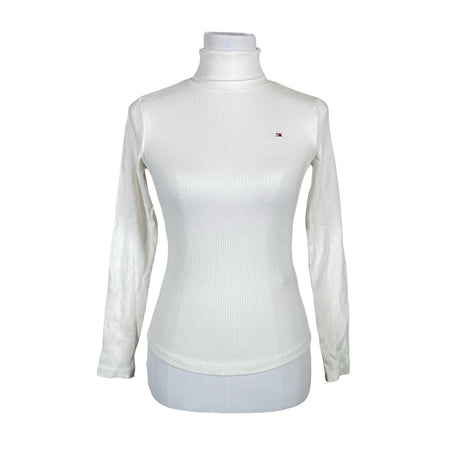 Unisex Tommy Hilfiger - Trikotaažist pluus, suurus 34 - Looduslik valge ()