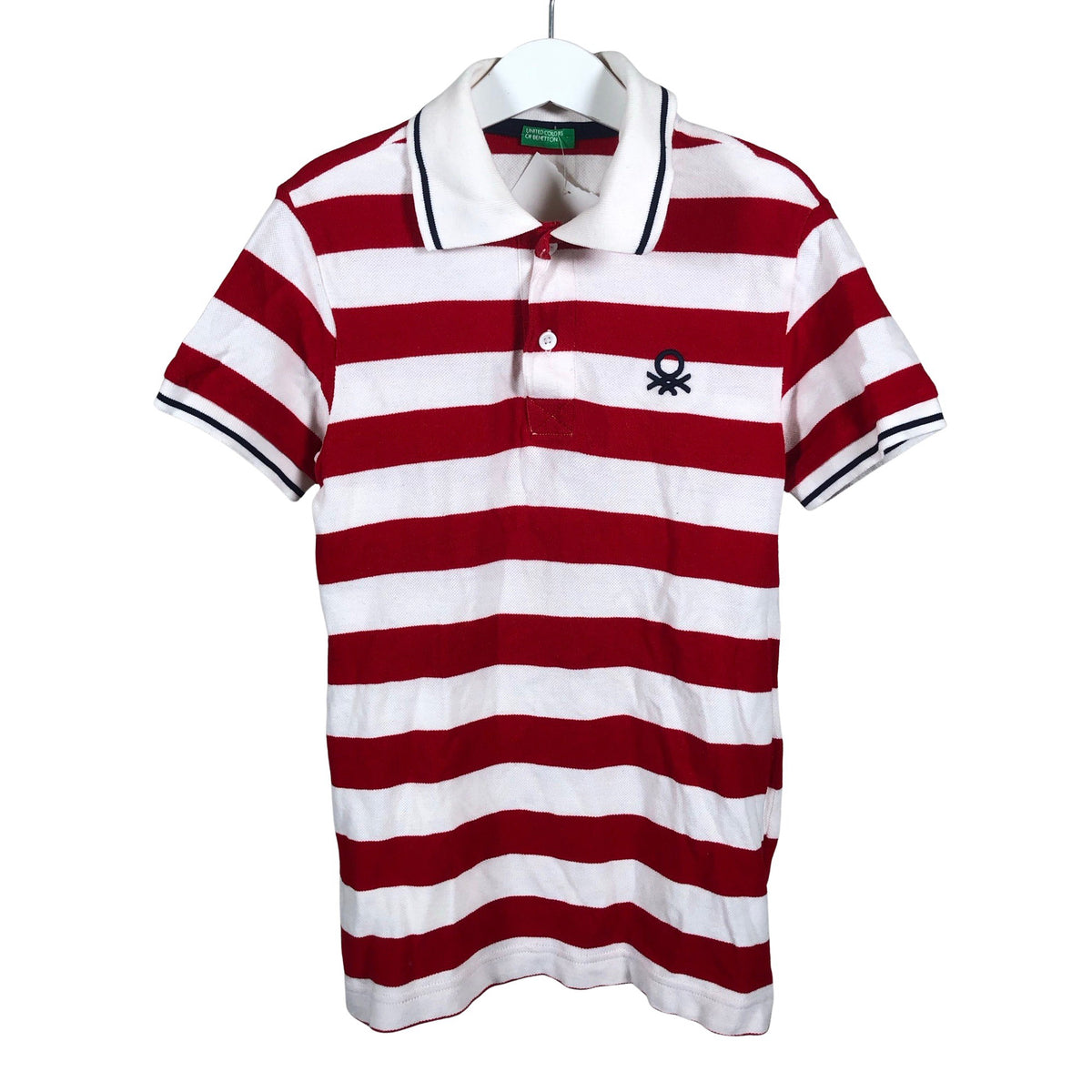 Unisex Benetton - Polosärk, suurus 134 - 140 - Punane (1)