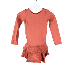 Unisex Gugguu - Trikotaažist kleit, suurus 86 - 92 - Oranž (1)