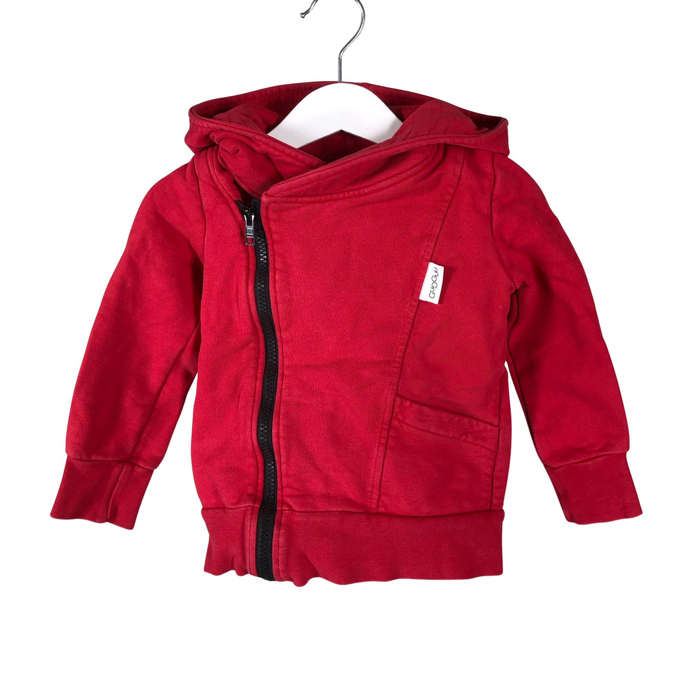 Unisex Gugguu - Dressipluus, suurus 92 - 98 - Punane (1)