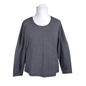 Unisex Green Life - Trikotaažist pluus, suurus 44 - Must (1)