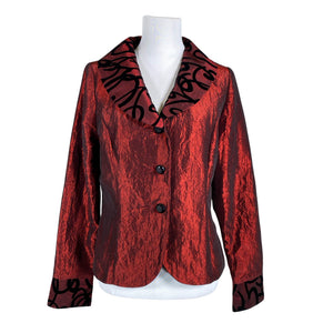 Unisex Shenina - Pidulik jakk, suurus 38 - Veinipunane (1)