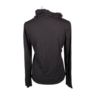 Unisex Biba - Trikotaažist pluus, suurus 38 - Pruun (2)