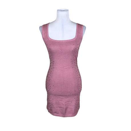 Unisex Koucla - Kootud kleit, suurus 34 - Heleroosa ()
