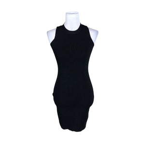Unisex Glamorous - Trikotaažist kleit, suurus 36 - Must (1)