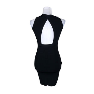 Unisex Glamorous - Trikotaažist kleit, suurus 36 - Must (2)