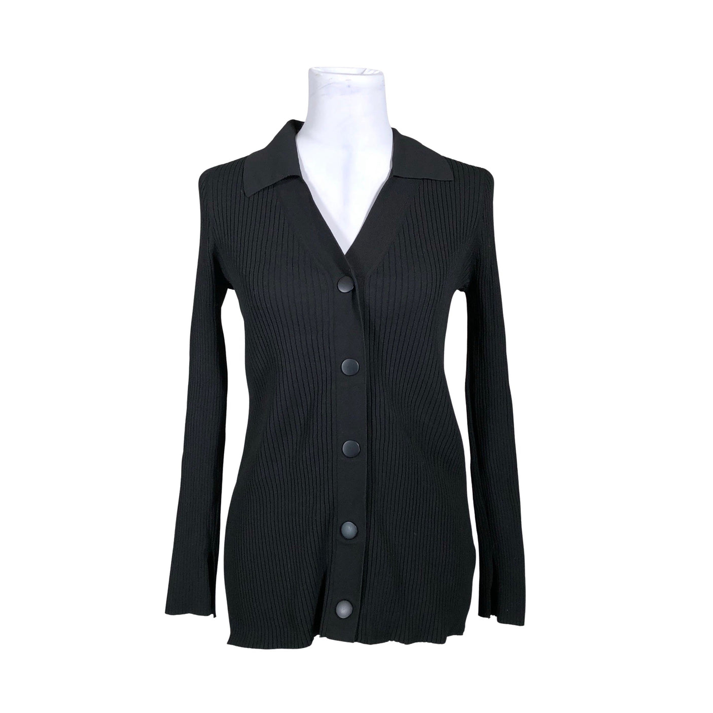 Unisex Arket - Kardigan, suurus 38 - Must (1)